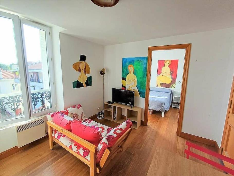 Bonito Estudio Reformado 1 Dormitorio 3 Personas Hendaye Eksteriør bilde